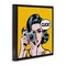 Stupell Industries Click Retro Photographer Floating Frame, design by Andreas Magnusson
